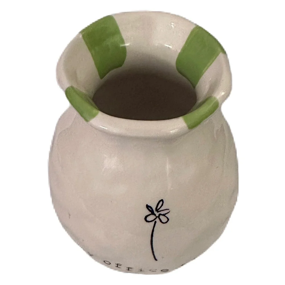 Ceramic Dimpled Bud Vase 